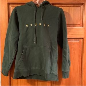 Green Stussy Hoodie
